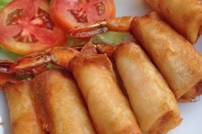 กุ้งห่มผ้า อาหารจานเดียว