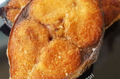 ปลาอินทรีทอดเกลือ อาหารจานเดียว