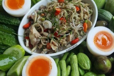 ยำบูดูทรงเครื่อง อาหารภาคใต้