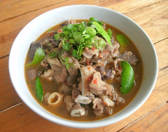 แกงอ่อมเครื่องในหมู อาหารภาคอีสาน