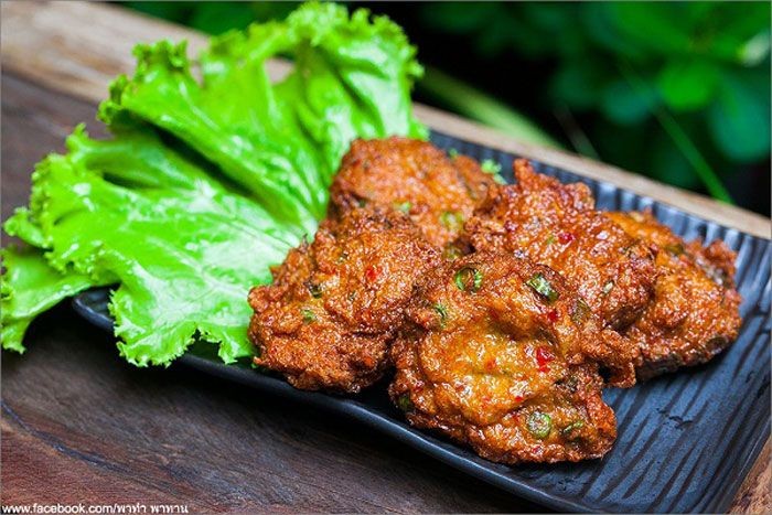 ทอดมันปลาทู อาหารจานเดียว