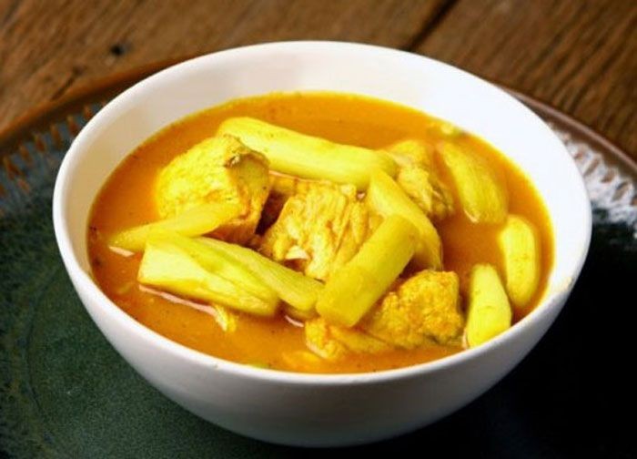 แกงส้มอ้อดิบ อาหารภาคใต้