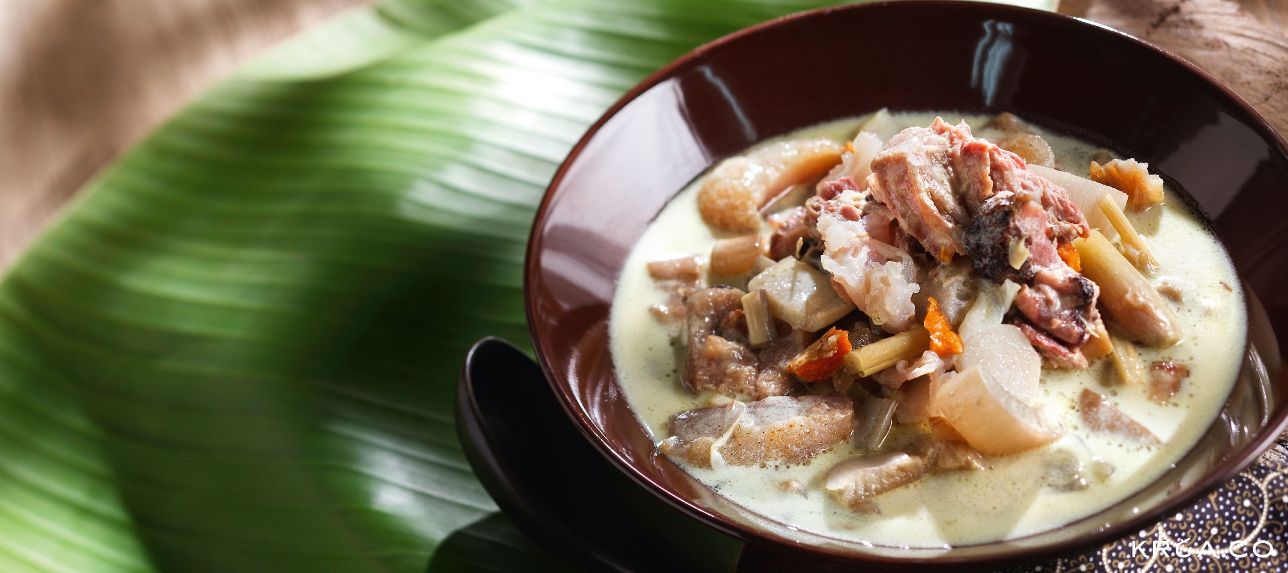 ต้มกะทิ หมูหนาง เนื้อหนาง อาหารภาคใต้