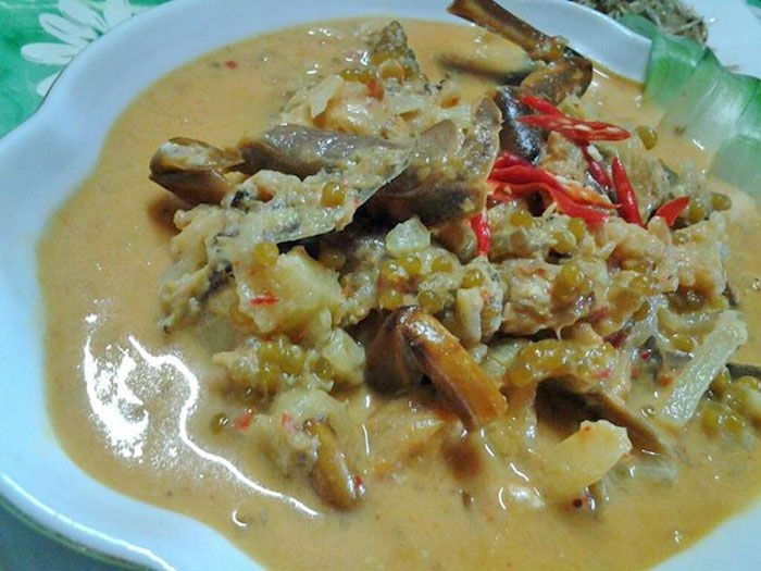 แกงไข่แมงดาสับปะรด (สากล) อาหารภาคใต้