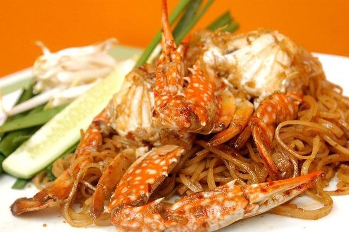 หมี่ผัดปู (สากล) อาหารภาคใต้