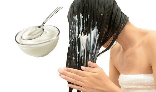 มาส์กโยเกิร์ต ให้ผมลอนแบบสุขภาพดี