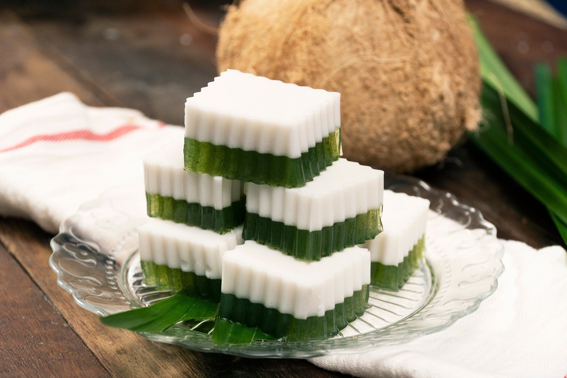 วุ้นกะทิ ขนมไทย