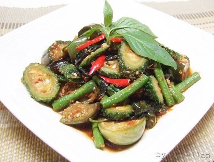 ผัดสามมะ อาหารภาคเหนือ