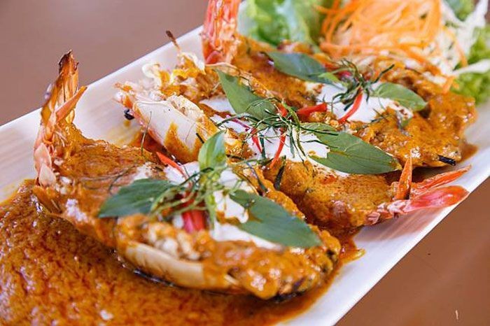 ฉู่ฉี่กุ้ง (สากล) อาหารภาคกลาง