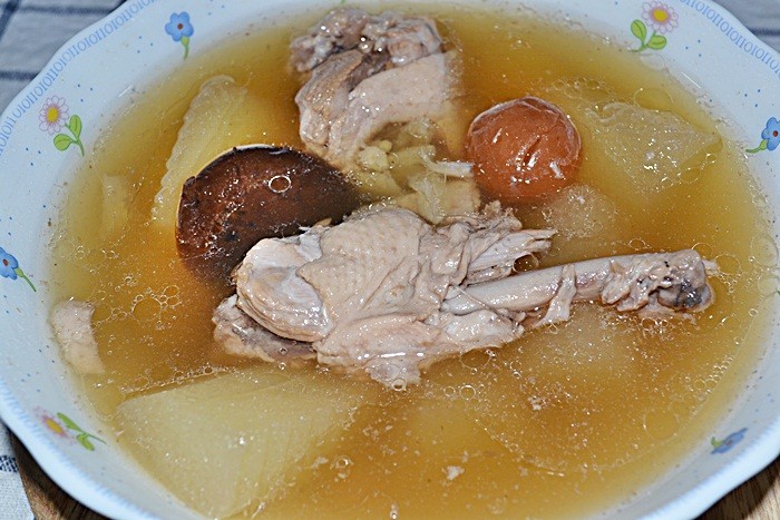 เป็ดตุ๋นมะนาวดอง อาหารภาคกลาง