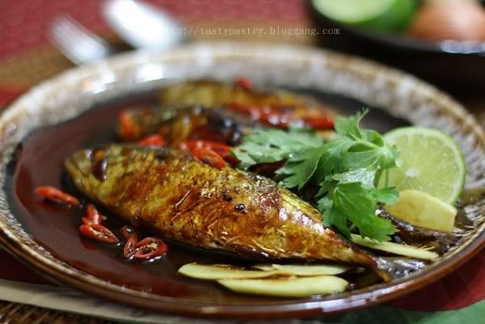 ปลาทูต้มเค็ม อาหารภาคกลาง