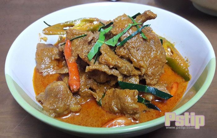 พะแนงหมู (สากล) อาหารภาคกลาง