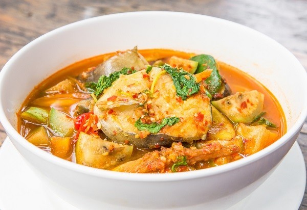 แกงป่าปลาช่อนนา อาหารภาคกลาง