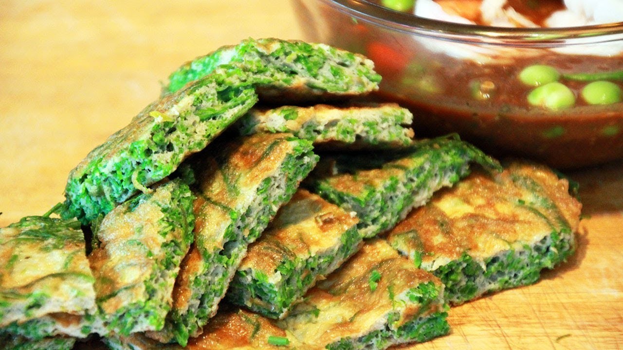 ไข่ชะอมทอด อาหารภาคกลาง