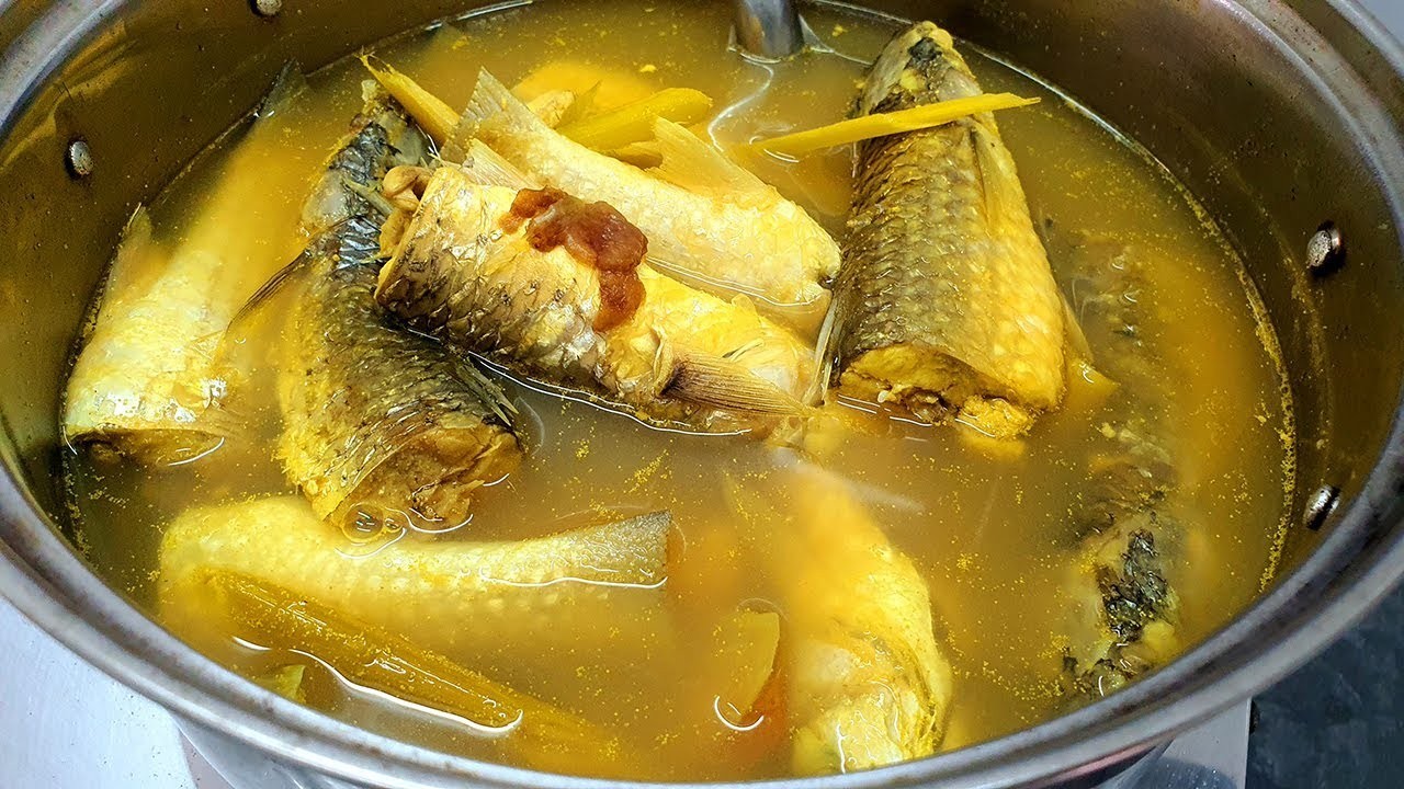 ต้มส้มปลากระบอก อาหารภาคกลาง