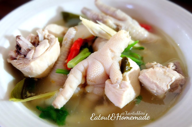 ต้มยำไก่น้ำใส อาหารภาคกลาง