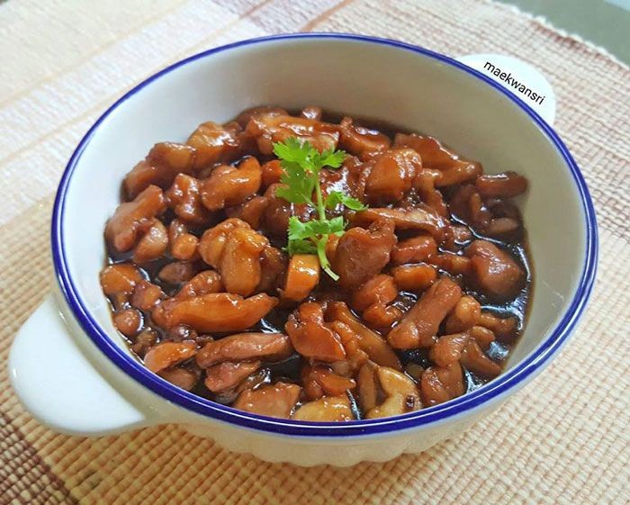 ไก่(หมู) หวาน อาหารภาคกลาง