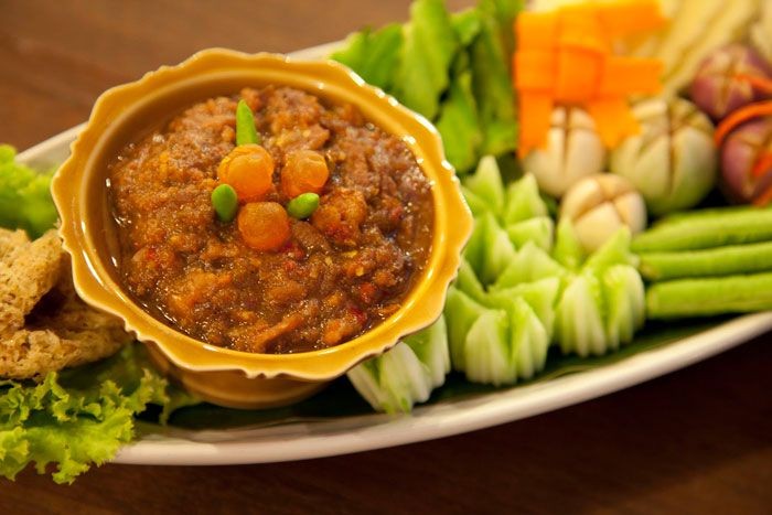 น้ำพริกลงเรือ อาหารภาคกลาง