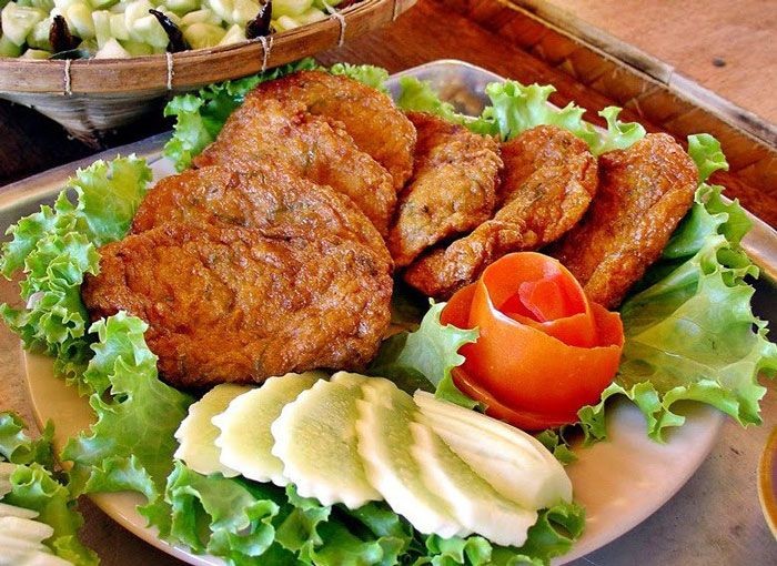 ทอดมันปลากราย อาหารภาคกลาง