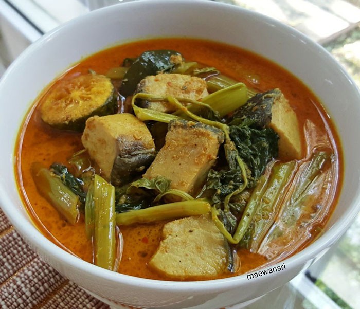 แกงเทโพกับปลาซูยี อาหารภาคกลาง