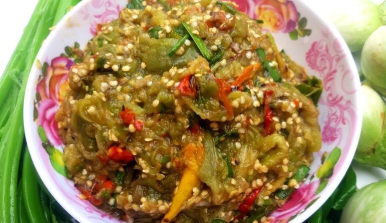 ซุปมะเขือเปราะ อาหารภาคอีสาน