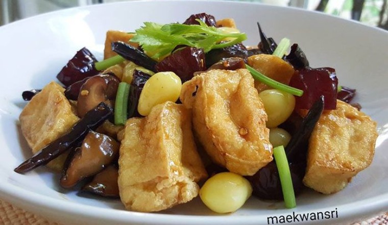 ผัด4เซียนเจ อาหารเจ