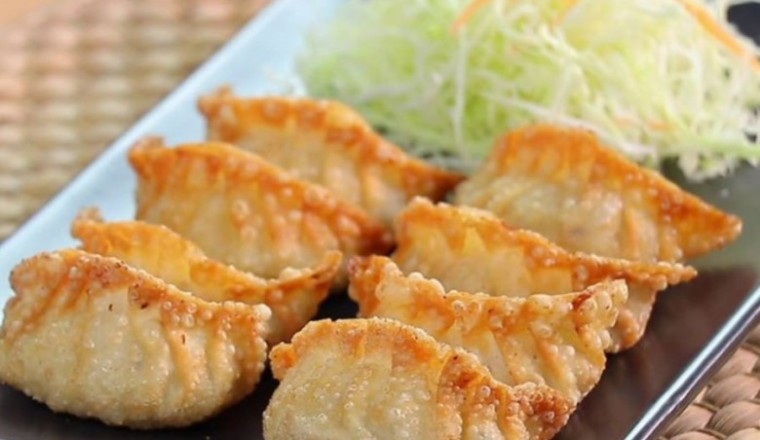 เกี๊ยวทอดไส้ผัก อาหารเจ