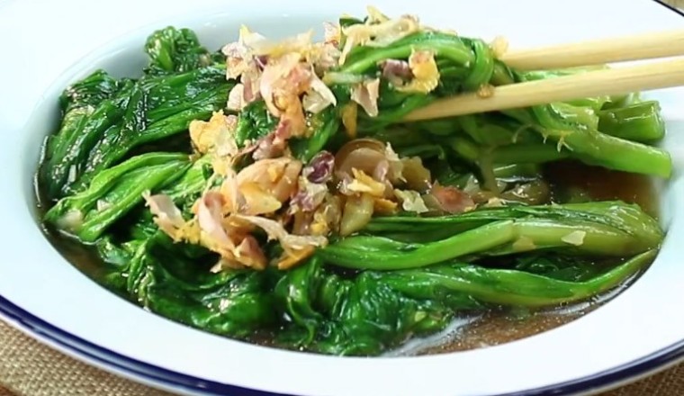 ตังโอ๋ผัดน้ำมันหอย ( เจ ) อาหารเจ