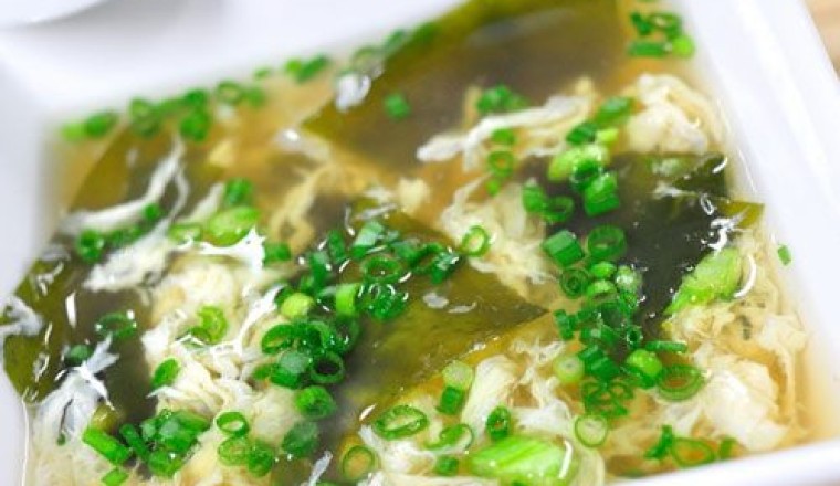 ซุปไข่ (เจ) อาหารเจ