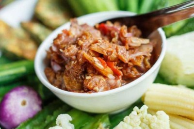 น้ำพริกกุ้งเสียบ (สากล) อาหารภาคใต้