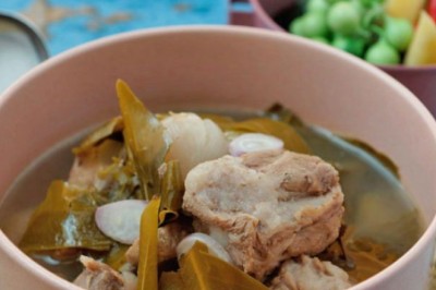 หมูต้มใบชะมวง อาหารภาคใต้