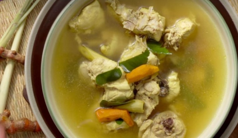 ไก่ต้มขมิ้น (ดั้งเดิม) อาหารภาคใต้