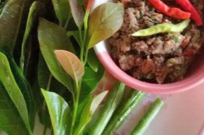 น้ำพริกใบทำมัง อาหารภาคใต้