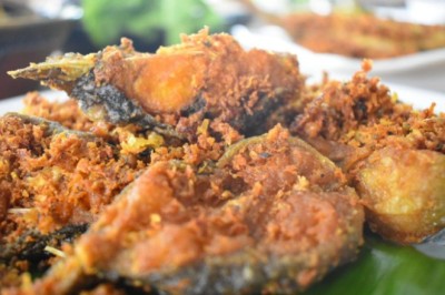 ปลาดุกทอดขมิ้น อาหารภาคใต้