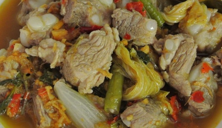 แกงอ่อมซี่โครงหมู (ดั้งเดิม) อาหารภาคเหนือ