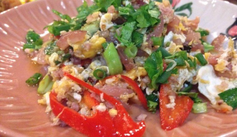 คั่วจิ๊นส้ม อาหารภาคเหนือ