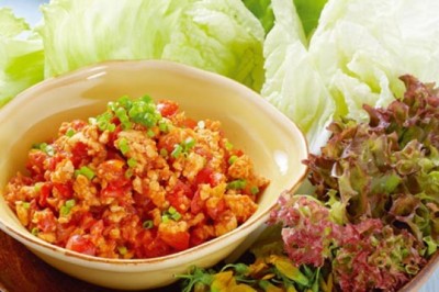 น้ำพริกอ่องอกไก่ อาหารภาคเหนือ