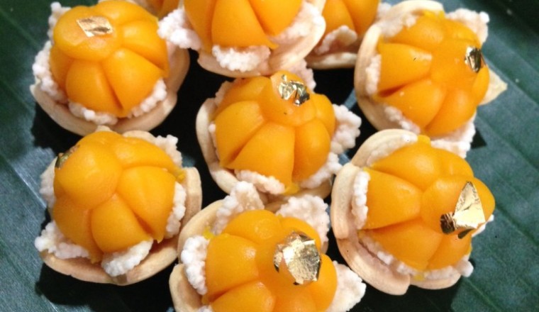 ขนมจ่ามงกุฎ ขนมไทย