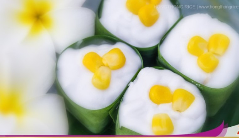 ขนมตะโก้แห้ว ขนมไทย