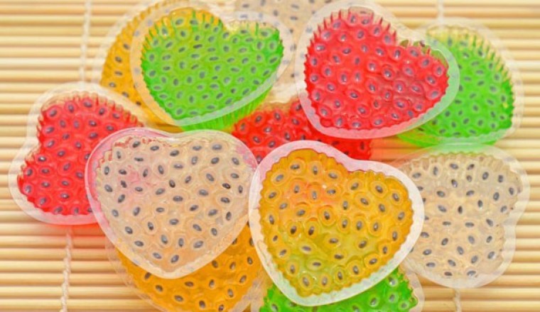 วุ้นแมงลัก ขนมไทย