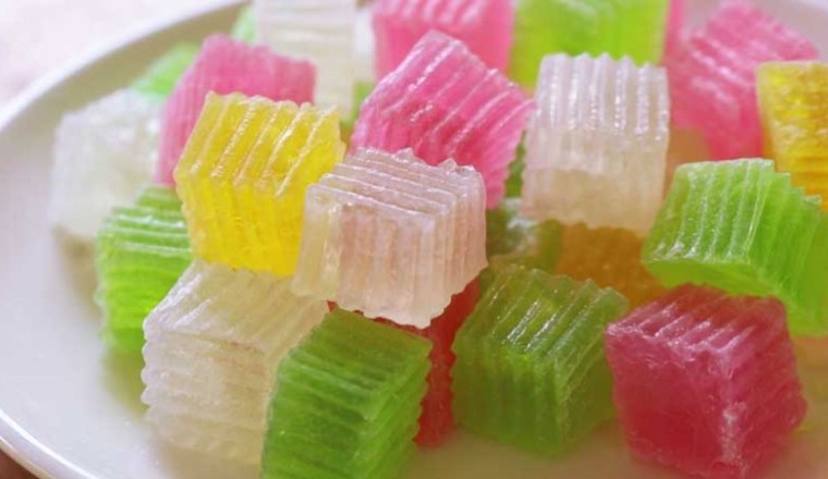 วุ้นกรอบ ขนมไทย