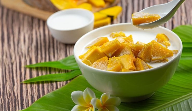 ฟักทองแกงบวด ขนมไทย