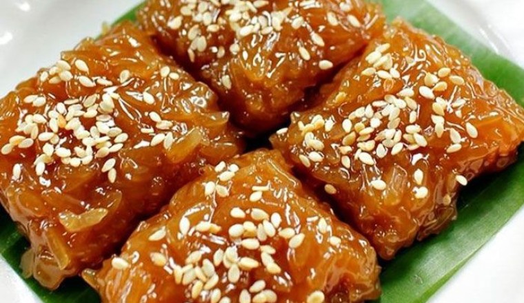 ข้าวเหนียวแดง ขนมไทย