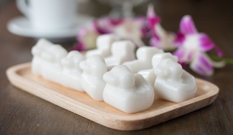 วุ้นมะพร้าวน้ำหอม ขนมไทย