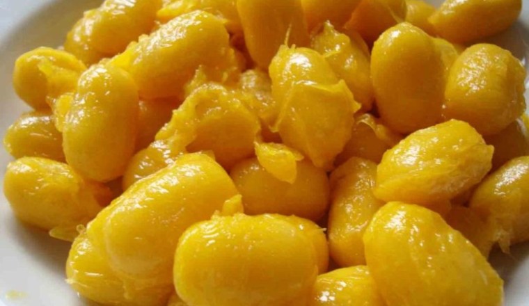 เม็ดขนุนเผือก ขนมไทย