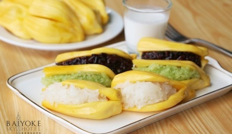 ข้าวเหนียวขนุน ขนมไทย