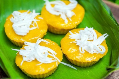 ขนมฟักทอง ขนมไทย