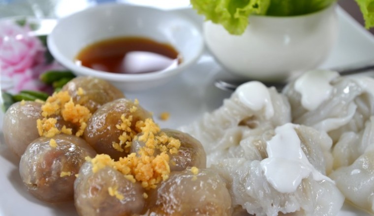 ข้าวเกรียบปากหม้อ ขนมไทย