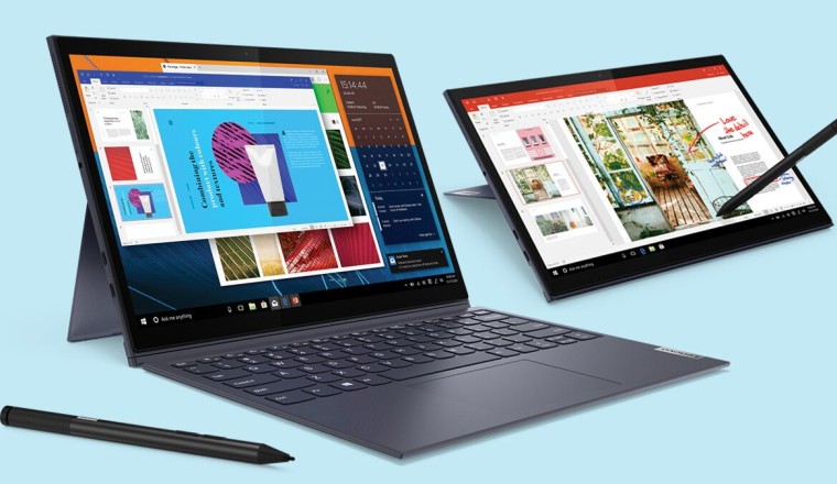 โน้ตบุ๊กใหม่เลอโนโว จอภาพ-แป้นพิมพ์แยกร่าง