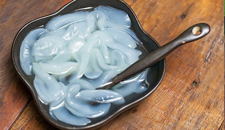 ลูกตาลลอยแก้ว ขนมไทย